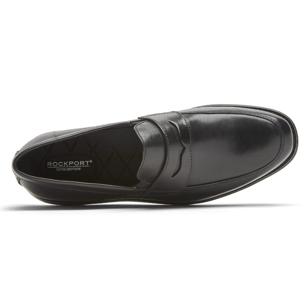 Rockport Dress Shoes For Mens Black - Total Motion Sport Penny - UI4319507